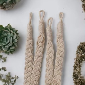 Thick Jute Rope <b>Curtain</b> Tieback-Shabby <b>Ties</b>-Nautical Decor-Industrial Holdbacks - Twisted Jute Rope - Product Image 1