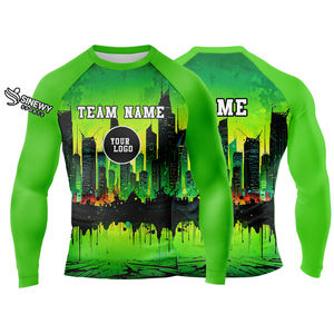 เสื้อกันผื่นแขนยาว Jitsu MMA สไตล์บราซิลเลี่ยน - Product Image 6