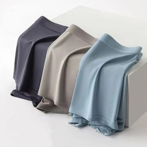 Calzoncillos bóxer de algodón de alta calidad para hombre, transpirables y cómodos, venta al por mayor - Product Image 2