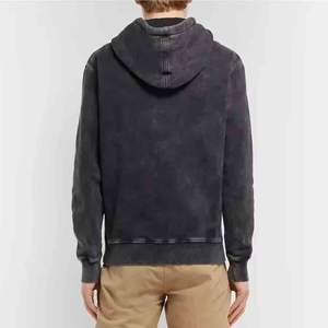 Sweat à capuche pour homme en molleton lourd 100% coton de luxe, coupe classique, couleur unie, vêtements d'hiver, tissu personnalisé respirant - Product Image 3