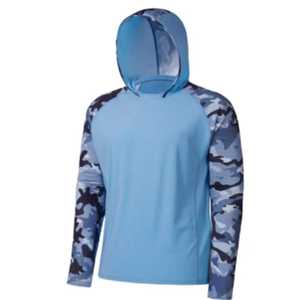 Camiseta de Pesca Ligera con Capucha, Sublimada Personalizada, 100% Poliéster, UPF 50, Secado Rápido, Transpirable, Manga Larga - Product Image 5