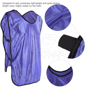 Soccer Training <b>Bibs</b> Breathable Lightweight Custom Colors & Logo Quick Dry Adult <b>Football</b> Sleeveless Design - Product Image 3