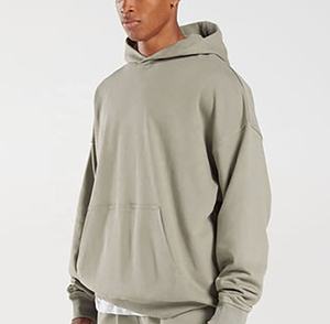 Sudadera con Capucha de Lujo para Hombre, 500 GSM, Mezcla de Algodón y Poliéster, Gruesa, Térmica, para Invierno, Proveedor OEM Personalizado - Product Image 6