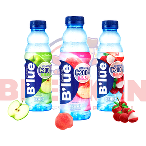 B'lue boissons vitaminées litchi 500ml 1x6x4 boisson rafraîchissante énergétique de meilleure qualité prix d'usine de gros pour le marché mondial - Product Image 6