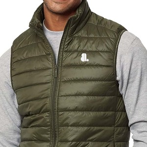 Chaquetas Acolchadas Sin Mangas para Hombre, Nuevas a la Moda, con Bolsillos Delanteros, Fabricantes Profesionales, Chaquetas Ligeras Sin Mangas para Hombre - Product Image 2