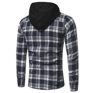 Wholesale <b>Flannel</b> <b>Shirts</b> for Men High Quality <b>Oversize</b> <b>Flannel</b> <b>Shirts</b> Plaid <b>Flannel</b> <b>Shirts</b> for Men - Product Image 4