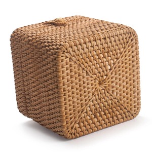 Boîte à mouchoirs en rotin, boîte de rangement carrée faite à la main, écologique, naturelle, décoration intérieure et extérieure, vente en gros du Vietnam - Product Image 3