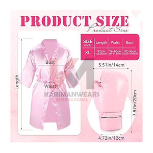 Disfraz de Boxeadora Champion para Mujer, Bata con Capucha y Pantalones Cortos a Juego, Atuendo de Cosplay de Halloween - Product Image 5