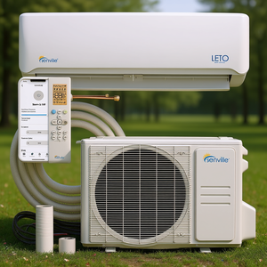 Aire Acondicionado Mini Split Eléctrico Senville 24K BTU - Enfriamiento Único de Frecuencia Variable con Ahorro de Energía para RV - Product Image 3