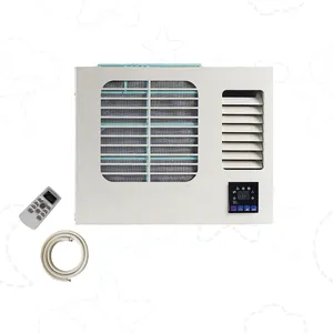 Mini ventana AC 9000 BTU ventana aire acondicionado 110V 220V 60Hz con bomba de calor