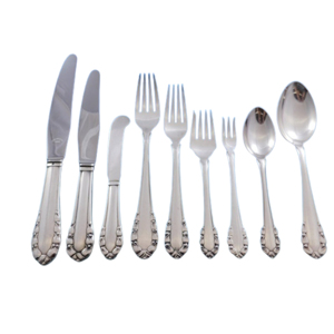 Nouveau élégant à prix raisonnable décoratif en acier inoxydable argent poli coutellerie fabricant et exportateur ensemble de couverts en métal - Product Image 2