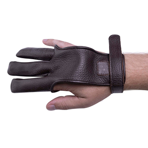 2025 derniers gants de tir à l'arc pour hommes de conception unique en cuir Browne pour les sports de plein air conçus au Pakistan - Product Image 6