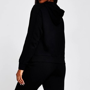 Haute qualité à manches longues sur la taille goutte épaule femmes hiver polaire chemises pull à capuche avec poche pour les femmes 2026 - Product Image 2