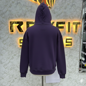 Sweat à capuche zippé de qualité supérieure, coupe parfaite, imprimé en relief, fabriqué en usine, prix bas, sweat à capuche pour hommes, sweat à capuche pour hommes - Product Image 2
