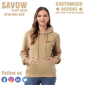 Sudaderas con capucha de mujer, jersey de gran tamaño, sudaderas recortadas de algodón, ropa de calle con capucha, chaquetas de lana, moda personalizada, ropa de gimnasio, Invierno - Product Image 6