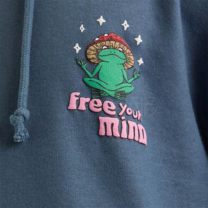 Prix de gros d'usine 2025 Sweat-shirts d'hiver pour hommes Logo personnalisé Tissu polaire écologique Couleur et design personnalisables - Product Image 5