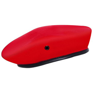 Premium Wool <b>Beret</b> Hat With Custom Embroidery Great For Outdoor Festivals Cultural Events And Uniform Inspired Fashion - Product Image 1
