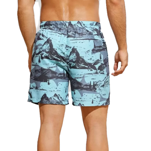 กางเกงขาสั้นเล่นยิมสำหรับผู้ชายขนาดใหญ่พิเศษกางเกงขาสั้นออกกำลังกายแบบลำลองออกแบบเองได้เป็นมิตรกับสิ่งแวดล้อมโดยตรงจากผู้จำหน่ายในบังคลาเทศกันรอยยับ - Product Image 4