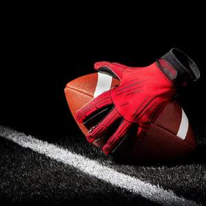 Guantes de Fútbol Americano de Alta Calidad al por Mayor 2026, Logotipo Personalizado Impreso con su Propio Diseño Más Reciente, Guantes Antideslizantes, MOQ Bajo - Product Image 6
