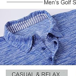 Vêtements décontractés pour hommes, polo de golf léger, style sportif, polo de golf en vente chaude - Product Image 4