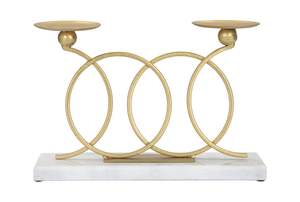 Vela de forma redonda de Metal de diseño Premium más vendida, soporte votivo de luz de té para decoración de iluminación de mesa de hogar y Hotel - Product Image 5