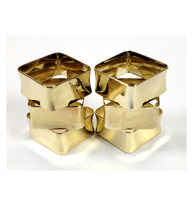 Rond de serviette design élégant en laiton et hôtels Vaisselle Design Rond de serviette porte-serviettes design unique meilleure vente - Product Image 1