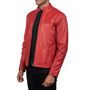 Chaqueta de Cuero Ecológica y Transpirable para Hombre, Invierno, al Mejor Precio, con Material 100% Cuero en Lona para Logotipo Personalizado - Product Image 3