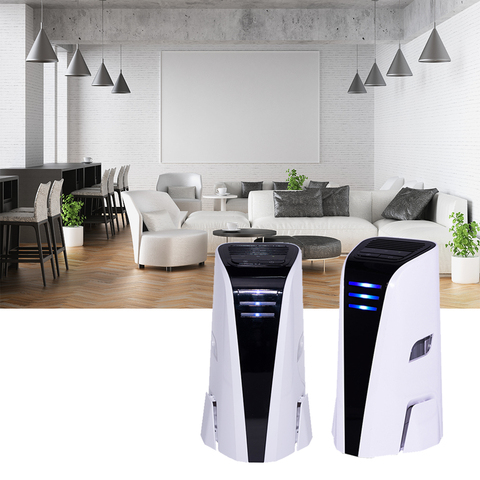 Portable Household Air Purifier with HEPA Filter Electric Power Source for Office Use