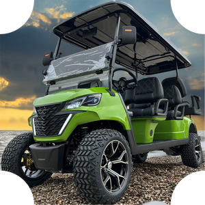 Chariot de golf électrique 6 places de 48V à moteur à courant alternatif arrière à prix compétitif - Product Image 5