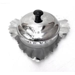 Cacerola de acero inoxidable de lujo de Venta caliente con vajilla de inauguración de la casa acabada en plata - Product Image 2