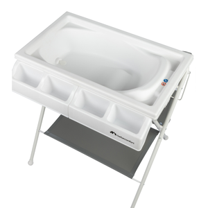 Bebeconfort Bellis Plastic <b>Foldable</b> <b>Bath</b> Tubs & Seats Large Straight Body Multifunction Design for 0-12 Months Changing Bathing - Product Image 4