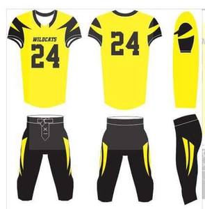 Uniforme de fútbol americano de secado rápido, uniforme de fútbol americano de alta calidad, precio Popular, 100% poliéster - Product Image 4