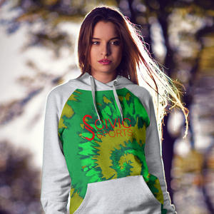 Pull-over à capuche en coton avec logo personnalisé unisexe, décontracté, lourd, imprimé brodé pour l'hiver pour hommes et femmes - Product Image 1