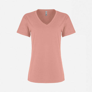 Next Level Mujer 1X1 Baby Ideal V-Neck T-Shirt Ladies Relaxed V-Neck T-Shirt - Product Image 1