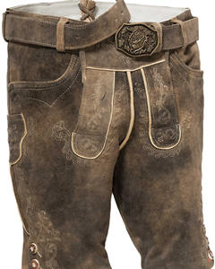 Custom New Authentic <b>Leather</b> Traditional Garments Bavarian Lederhosen <b>Shorts</b> New Cow Suede <b>Leather</b> Lederhosen <b>Shorts</b> - Product Image 1