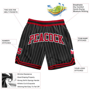 Proveedor OEM de pantalones cortos atléticos personalizados con material de secado rápido y Marca completa para equipos deportivos - Product Image 2