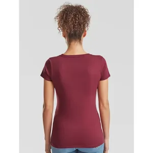 T-shirt pour femme personnalisable, modèle iconique 195 T, pour merchandising promotionnel - Product Image 4