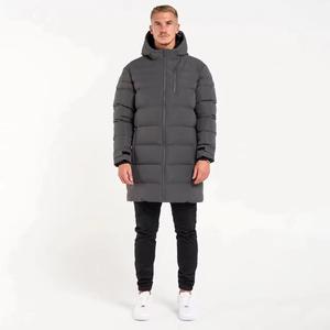 เสื้อแจ็คเก็ตพัฟเฟอร์กันลมคุณภาพสูงสำหรับผู้ชาย ใส่ได้ในฤดูหนาว ระบายอากาศได้ดี สไตล์สตรีทแวร์  พร้อมโลโก้ด้านหน้าแบบกำหนดเอง - Product Image 1