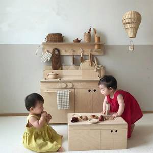 Hot Air Balloon Craft Wall Hanging Decor Handmade Kids Room Decoration Nordic Style Children Bedroom Kindergarten Rattan - Product Image 4