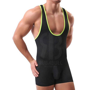 Custom Team Sportswear Wrestling <b>Singlets</b> Breathable Lightweight Training Competition Athletic Performance Apparel For <b>Men</b> - Product Image 3