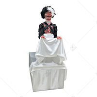 Horreur Animatronic Halloween Fantôme Zombie Prop pour École Maternelle Garderie Aéroport Centre Commercial et Public Fabriqué Métal Durable