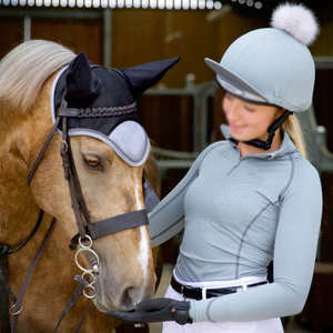 Customize 1/4 Zip Women's <b>Horse</b> <b>Riding</b> Shirts Equestrian Short Sleeves Base Layer Women show jumping Competition Show Shirts - Product Image 5