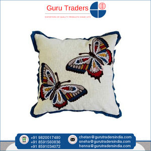 Exportateur mondial vendant des housses de coussin décoratives brodées à la main 100% coton pour un usage domestique adaptées à toutes les saisons - Product Image 4