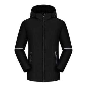 เสื้อกันลมสำหรับผู้ชายเสื้อแจ็คเก็ตบอมเบอร์กันลมแขนยาวสำหรับออกกำลังกายกลางแจ้งกันน้ำมีคอตั้งน้ำหนักเบา2023/24ออกแบบโลโก้ได้ตามต้องการ - Product Image 3