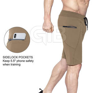 Pantalones cortos de fitness para hombre de último diseño 100% algodón patrón sólido estilo casual tamaño adulto fabricación paquistaní - Product Image 2