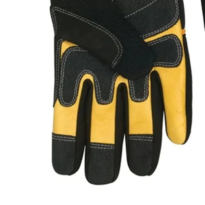 Guantes mecánicos de cuero sintético para hombre, guantes de seguridad para protección de manos, guantes mecánicos industriales de tendencia superior, superventas - Product Image 5