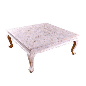 Table basse carrée incrustée de nacre au design moderne Meubles de salon de luxe HNH Craft CF1806 OEM Vietnam Manufacturer - Product Image 3
