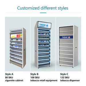 Satom lật nắp thuốc lá thuốc lá Kệ Pusher hệ thống hiển thị đứng tự động Pusher ABS Kệ thuốc lá - Product Image 3