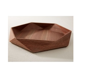 Plateau de service en bois fabriqué à la main de qualité supérieure avec vernis brillant durable durable parfait pour les restaurants de cuisine - Product Image 6