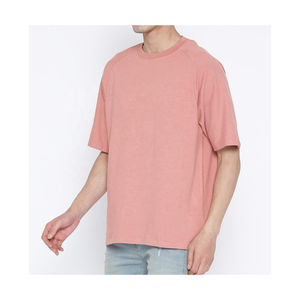 T-shirt en coton premium uni pour homme, tee-shirt basique, tissu doux et confortable, fournisseur OEM - Product Image 1